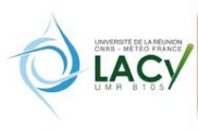 Université de La Réunion - CNRS - Météo France
LACy - UMR 8105